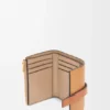 Small Vertical Wallet in Soft Grained Calfskin Small Vertical Wallet in Soft Grained Calfskin