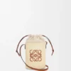 Square Pocket in Iraca Palm and Calfskin Square Pocket in Iraca Palm and Calfskin