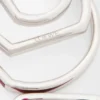Stacked Hoop Earrings in Sterling Silver and Enamel Stacked Hoop Earrings in Sterling Silver and Enamel