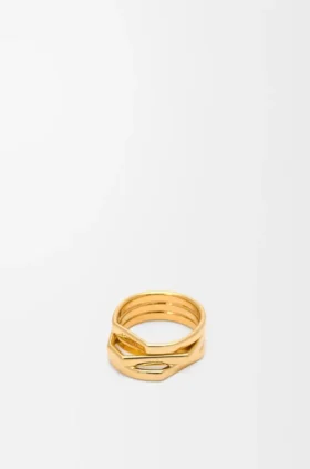 Stacked Ring in Sterling Silver