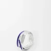 Stacked Ring in Sterling Silver and Enamel Stacked Ring in Sterling Silver and Enamel