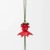 Strawberry Charm in Classic Calfskin Strawberry Charm in Classic Calfskin