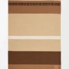 Stripe Blanket in Wool and Linen Stripe Blanket in Wool and Linen