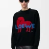 Sweater in Cotton and Silk Sweater in Cotton and Silk