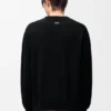 Sweater in Cotton and Silk Sweater in Cotton and Silk