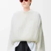Sweater in Mohair Blend