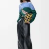 Sweater in Wool and Mohair
