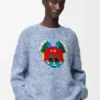 Sweater in Wool and Mohair Blend Sweater in Wool and Mohair Blend