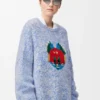 Sweater in Wool and Mohair Blend Sweater in Wool and Mohair Blend