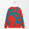 Sweatshirt in Wool and Cotton