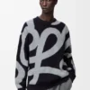 Sweatshirt in Wool and Cotton