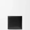 Switch Bifold Coin Wallet in Supple Grained Calfskin and Suede Switch Bifold Coin Wallet in Supple Grained Calfskin and Suede