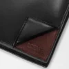 Switch Bifold Coin Wallet in Supple Grained Calfskin and Suede Switch Bifold Coin Wallet in Supple Grained Calfskin and Suede