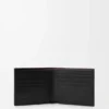 Switch Bifold Wallet in Supple Grained Calfskin and Suede Switch Bifold Wallet in Supple Grained Calfskin and Suede