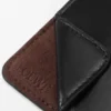 Switch Coin Cardholder in Supple Grained Calfskin and Suede Switch Coin Cardholder in Supple Grained Calfskin and Suede