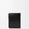 Switch Slim Compact Wallet in Supple Grained Calfskin and Suede Switch Slim Compact Wallet in Supple Grained Calfskin and Suede