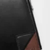 Switch Slim Compact Wallet in Supple Grained Calfskin and Suede Switch Slim Compact Wallet in Supple Grained Calfskin and Suede