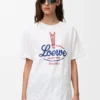 T-Shirt in Cotton Blend T-Shirt in Cotton Blend