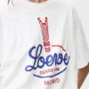 T-Shirt in Cotton Blend T-Shirt in Cotton Blend