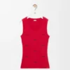 Tank Top in Stretch Cotton Tank Top in Stretch Cotton