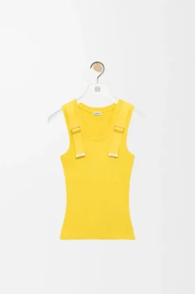 Tank Top in Stretch Cotton