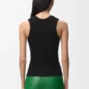 Tank Top in Stretch Cotton Tank Top in Stretch Cotton