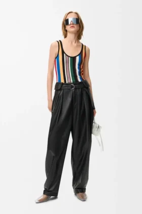Tank Top in Stretch Viscose Blend