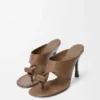 Toggle Sandal in Shiny Smooth Calfskin Toggle Sandal in Shiny Smooth Calfskin