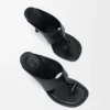 Toggle Sandal in Shiny Smooth Calfskin Toggle Sandal in Shiny Smooth Calfskin