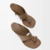 Toggle Sandal in Shiny Smooth Calfskin Toggle Sandal in Shiny Smooth Calfskin