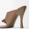Toggle Sandal in Shiny Smooth Calfskin Toggle Sandal in Shiny Smooth Calfskin