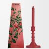 Tomato Leaves wax candleholder