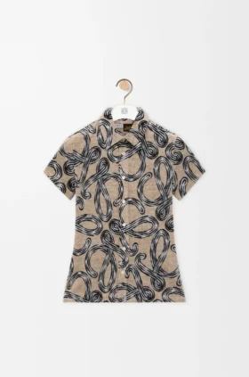 Top in Cotton Terry Blend