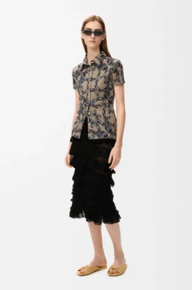Top in Cotton Terry Blend