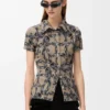 Top in Cotton Terry Blend