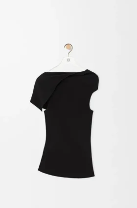 Top in Stretch Viscose Top in Stretch Viscose