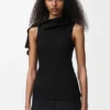 Top in Stretch Viscose Top in Stretch Viscose