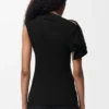 Top in Stretch Viscose Top in Stretch Viscose