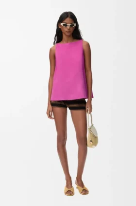 Top in Suede Goatskin