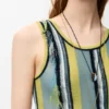 Top in Viscose and Cotton Blend