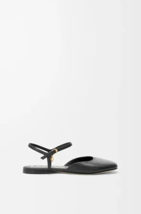 Toy Ankle Strap Ballerina in Lambskin Toy Ankle Strap Ballerina in Lambskin