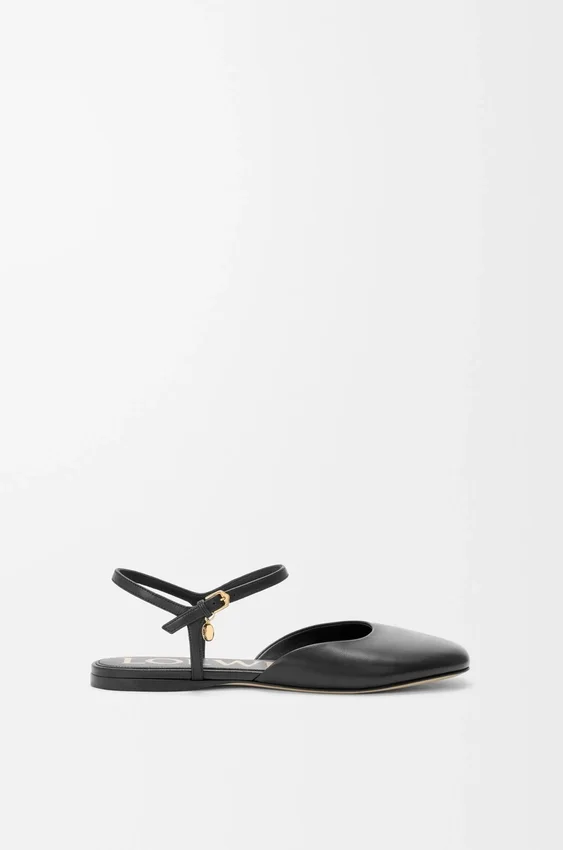 Toy Ankle Strap Ballerina in Lambskin Toy Ankle Strap Ballerina in Lambskin