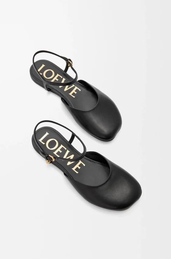 Toy Ankle Strap Ballerina in Lambskin Toy Ankle Strap Ballerina in Lambskin