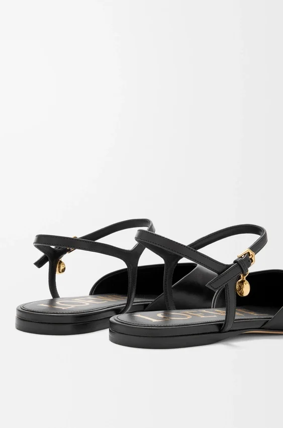 Toy Ankle Strap Ballerina in Lambskin Toy Ankle Strap Ballerina in Lambskin