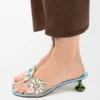 Toy Crystal Flowers Sandal in Pvc Toy Crystal Flowers Sandal in Pvc