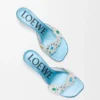 Toy Crystal Flowers Sandal in Pvc Toy Crystal Flowers Sandal in Pvc