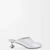 Toy Mule in Laminated Lambskin Toy Mule in Laminated Lambskin