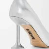 Toy Pump in Laminated Lambskin Toy Pump in Laminated Lambskin