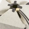 Treasure Bako Bucket in Canvas Jacquard and Calfskin Treasure Bako Bucket in Canvas Jacquard and Calfskin