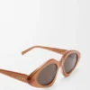 Triangle Slim Sunglasses